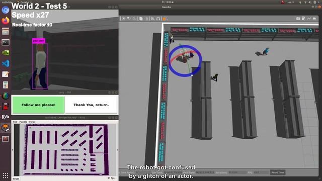 Individual Project 2020/2021 - Intelligent Robotics, World 2 - Tests 1-9 смотреть онлайн