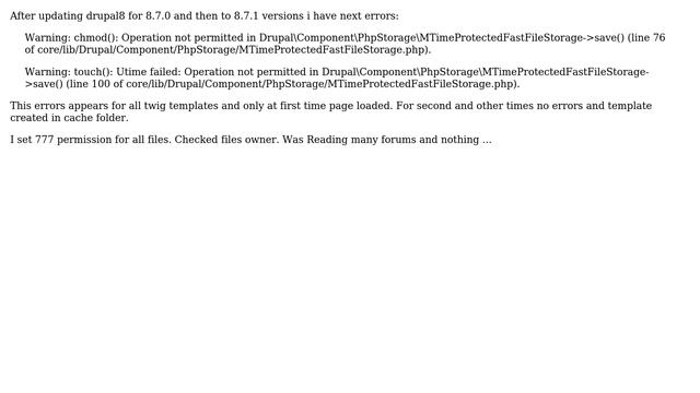 Drupal: chmod() and touch() operations not permitted (2 Solutions!!) смотреть онлайн