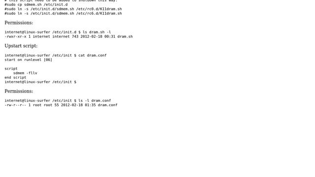 Ubuntu: Upstart Jobs and init.d scripts not launching смотреть онлайн