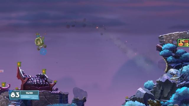 Worms W.M.D Gameplay - GTX 660 / i5 2500k 3.3Ghz / 8GB - 720p смотреть онлайн