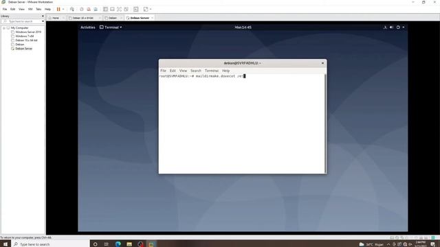 Konfigurasi Mail Server Debian 10 смотреть онлайн