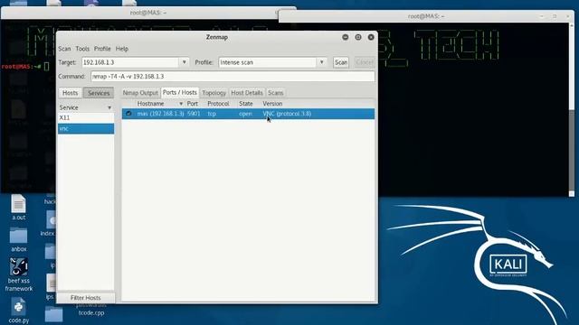 #KALI LINUX (ZENMAP) смотреть онлайн