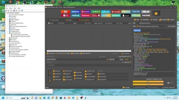 tecno spark go 2023 bf7 frp unlock tool only preloader port