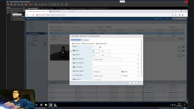 Ubuntu Ram Double on ESXI смотреть онлайн