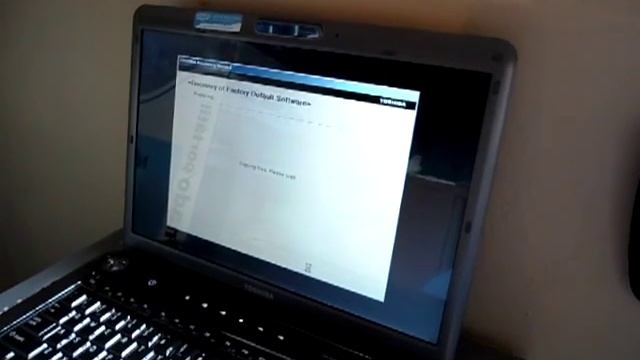 Toshiba A305D-S6848 Windows Vista 32-Bit System Recovery Part 2 смотреть онлайн