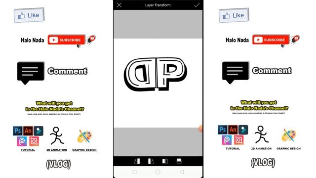 Cara Membuat Logo Channel Youtube #bagianpertama [TUTORIAL PICSART PRO ANDROID] смотреть онлайн