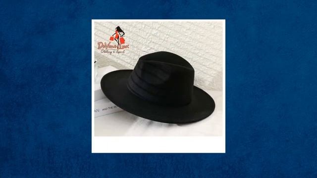 Devine Lux Felt Fedora Hat without Strap смотреть онлайн