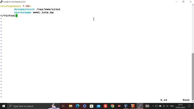 configuration de serveur Apache "HTTPD".(CentOS) смотреть онлайн