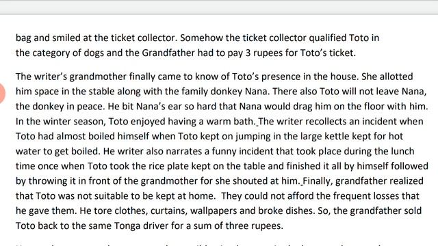 The Adventures of Toto Revised Summary смотреть онлайн