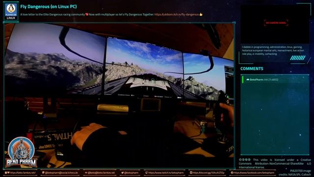 Fly Dangerous (on Linux PC) смотреть онлайн