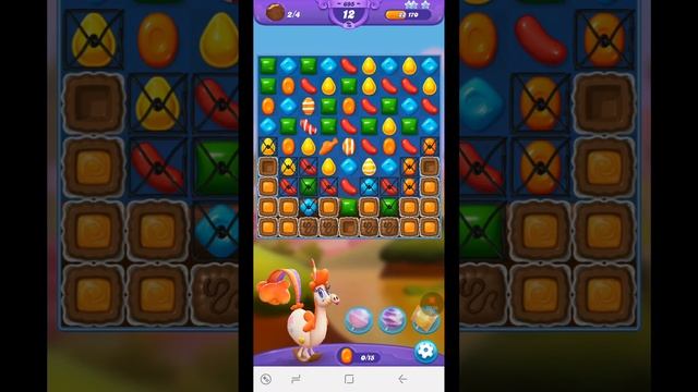 Candy Crush Friends Saga level 695 - NO BOOSTERS - MISTY смотреть онлайн