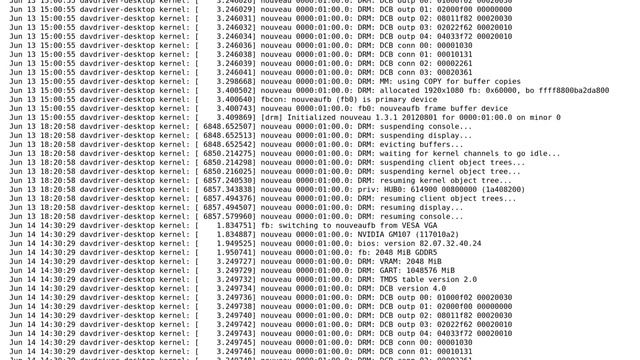 kernel error: Nouveau problem with Xorg: nv50cal_space: -16 смотреть онлайн