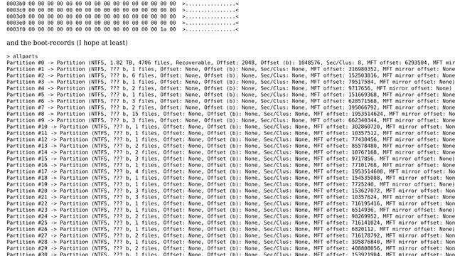 Unix & Linux: Initialise NTFS-Filesystem from old $MFT смотреть онлайн