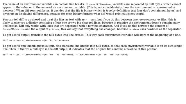 Unix & Linux: Diff outputs "binary files ＜file1＞ ＜file2＞ differ" but not the usual detail output смотреть онлайн