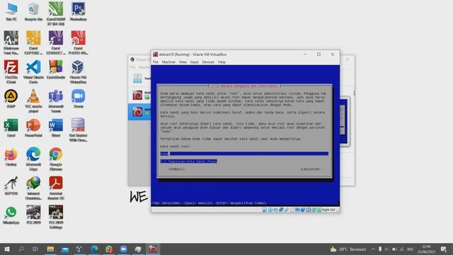 Tutorial Instalasi Linux Debian pada Virtualbox смотреть онлайн