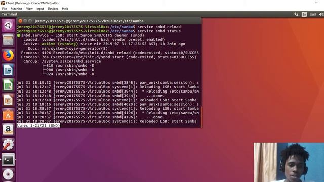 Configuración samba como WORKGROUP en Ubuntu смотреть онлайн