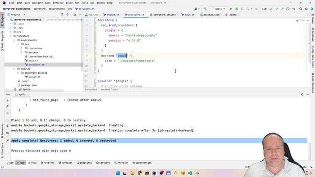 Terraform GCS Backend смотреть онлайн