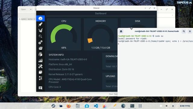 How to clean RAM on Linux смотреть онлайн