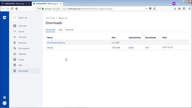 2.11 Recon-ng reconnaissance framework смотреть онлайн