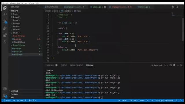 [GOLANG] Koşullar Switch Seviye 2 смотреть онлайн