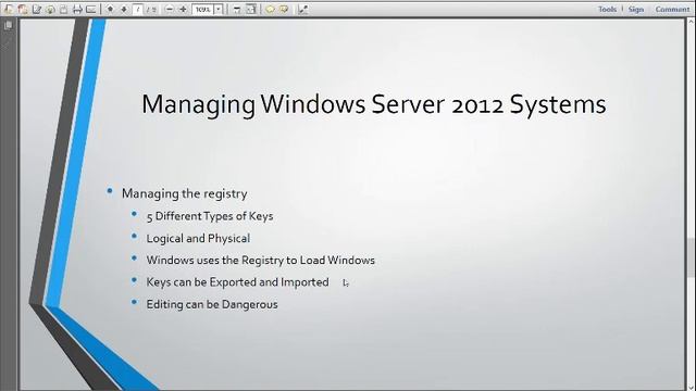 Managing a Windows Server 2012 Environment Part 2 Lab 2 смотреть онлайн