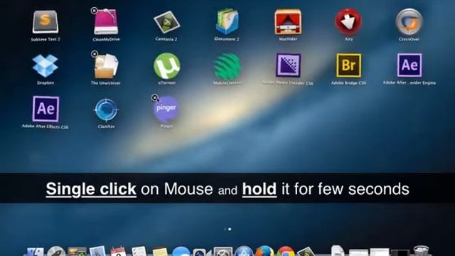 Uninstall/Remove apps in Mac OS смотреть онлайн