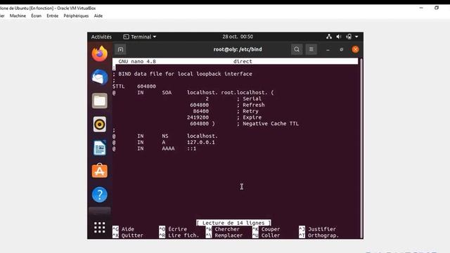 Configuration du service DNS sur Ubuntu смотреть онлайн