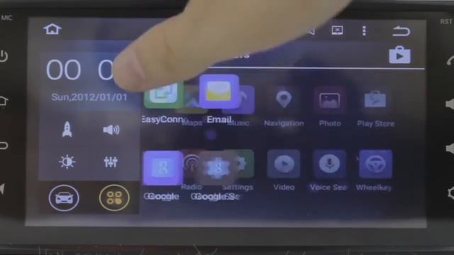 6.95" Radio Multimedia GPS Wifi Android 5.1 para Toyota смотреть онлайн
