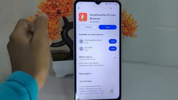 How to Download and Setup DuckduckGo app on android
