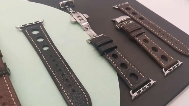 Brown Leather Apple Watch Band 38mm 40mm 41mm 42mm 44mm 45mm iWatch Strap смотреть онлайн