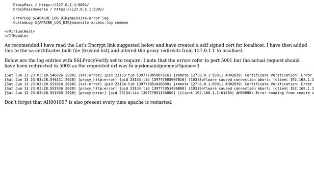 Apache reverse proxy ssl handshake fail also AH001897 (2 Solutions!!) смотреть онлайн