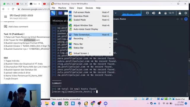 Penggunaan TOOLS RECON-NG di kali linux смотреть онлайн