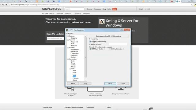 如何下載並安裝 Xming 軟體, 及如何把linux畫面導向到本地端電腦. смотреть онлайн
