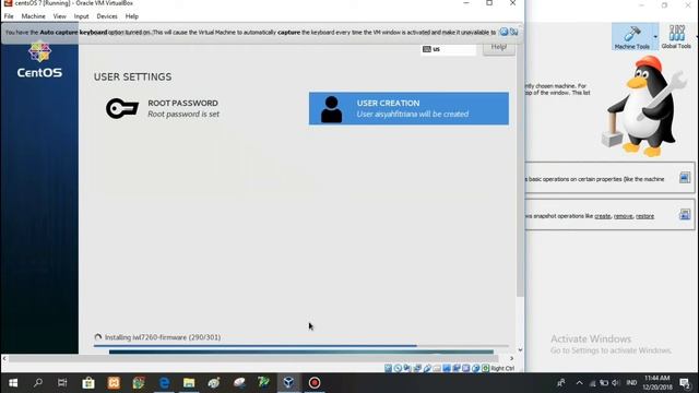 tutorial instalasi linux "centOS 7" dengan virtualbox смотреть онлайн