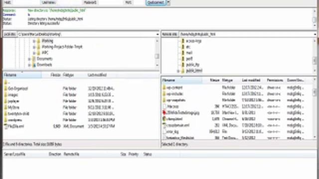 How to Force Filezilla to Show Hidden Files. Video Tutorial. Lesson 14 of 28. смотреть онлайн