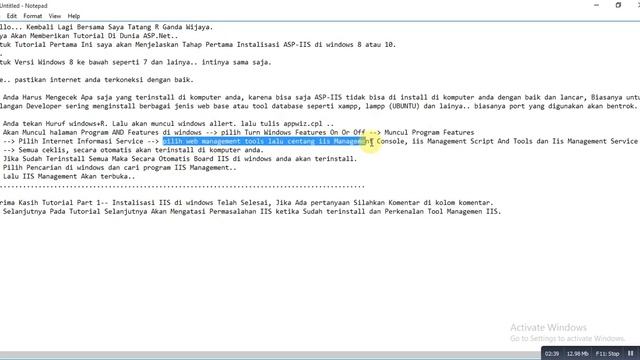 Install iis on windows 10 - Part 1 смотреть онлайн