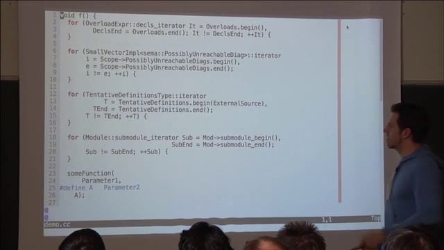 clang-format - Automatic formatting for C++ смотреть онлайн