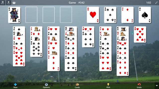 FreeCell Game #342 SOLVED/ Microsoft Solitaire Collection смотреть онлайн