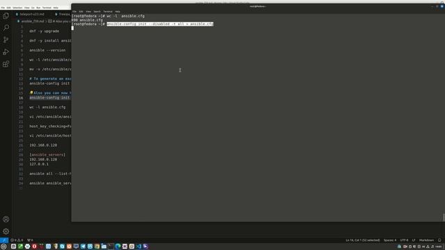 DevOps | Как установить Ansible в Fedora Linux 39 смотреть онлайн