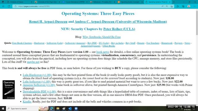 Intro to CSC 410 16 August 2022 смотреть онлайн