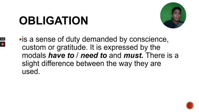 English 9 Week 2  Modals