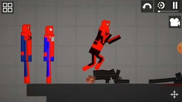 perview of action sandbox 3 Spiderman in melon playground