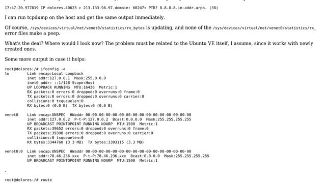 Unix & Linux: ping receives no packets, but tcpdump can see them coming in смотреть онлайн