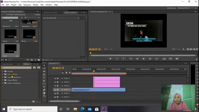 Membuat Lirik Lagu Karaoke dengan Adobe Premiere Pro Cs6 смотреть онлайн