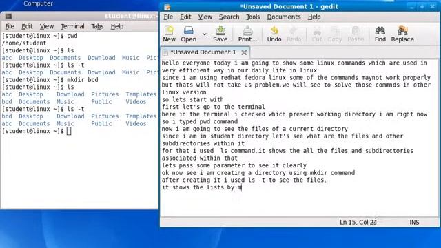 LinuxCommands(Part1-Beginning with ls-command) смотреть онлайн