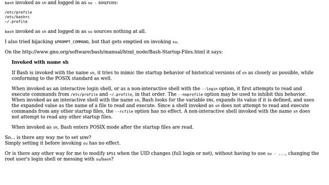 Unix & Linux: Run script on non-full bash-login invoked as "sh" смотреть онлайн