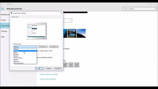 How to Change Screen Saver Settings in Windows 10 - Howtosolveit смотреть онлайн