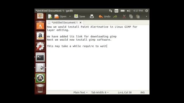 PART3 Ubuntu14 04 GIMP смотреть онлайн