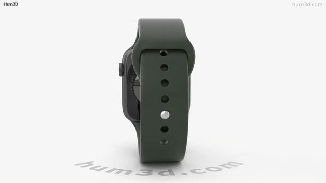 Apple Watch SE 44mm Aluminum Space Gray 3D model by 3DModels.org смотреть онлайн