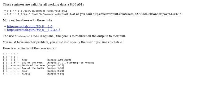 DevOps & SysAdmins: Ubuntu cron job every workday (3 Solutions!!) смотреть онлайн